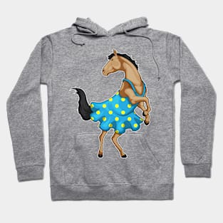 Horse Polka Dots Dress Hoodie